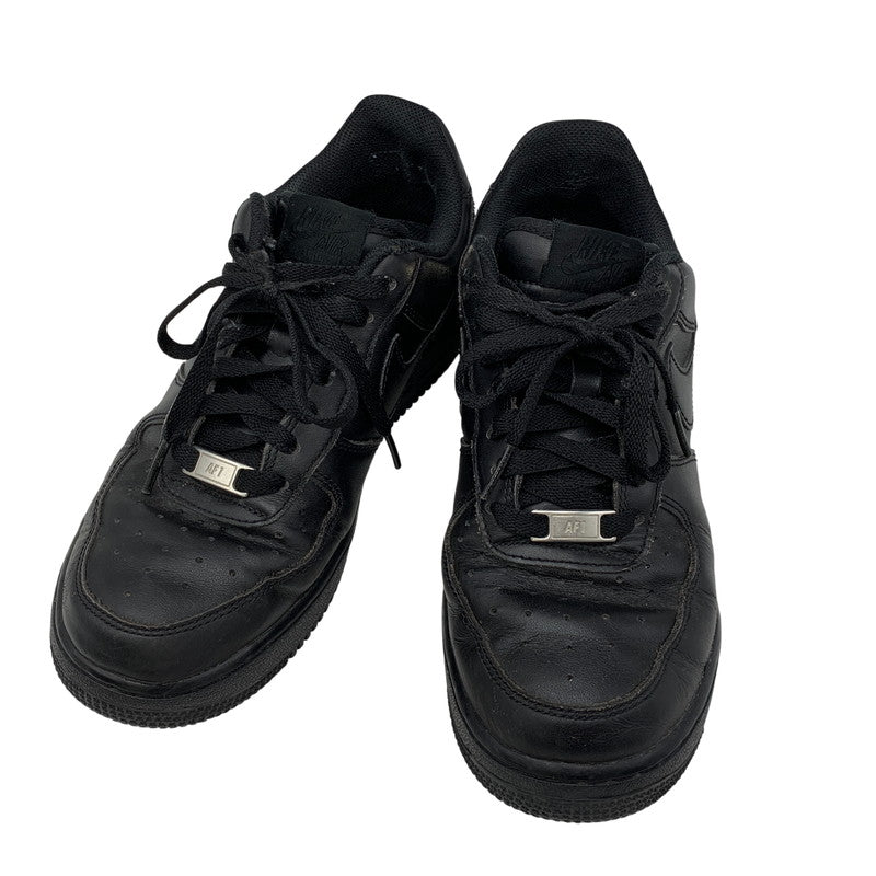 【現状渡し品】【メンズ/レディース】 NIKE ナイキ WMNS AIR FORCE 1 07 315115-038 ウィメンズ エア フォース 1 07 スニーカー 靴 160-260803-as-23-izu サイズ：25cm カラー：BLACK/BLACK 万代Net店