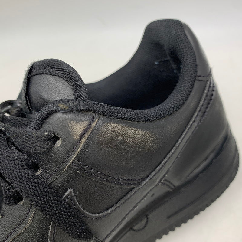 【現状渡し品】【メンズ/レディース】 NIKE ナイキ WMNS AIR FORCE 1 07 315115-038 ウィメンズ エア フォース 1 07 スニーカー 靴 160-260803-as-23-izu サイズ：25cm カラー：BLACK/BLACK 万代Net店