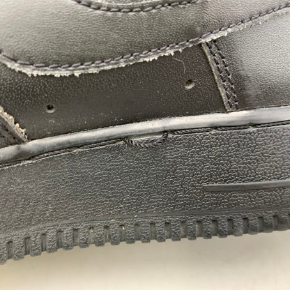 【現状渡し品】【メンズ/レディース】 NIKE ナイキ WMNS AIR FORCE 1 07 315115-038 ウィメンズ エア フォース 1 07 スニーカー 靴 160-260803-as-23-izu サイズ：25cm カラー：BLACK/BLACK 万代Net店