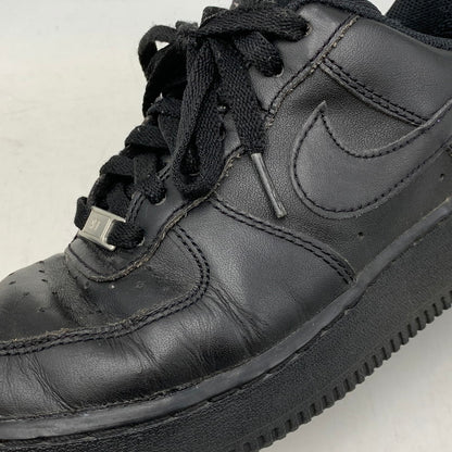 【現状渡し品】【メンズ/レディース】 NIKE ナイキ WMNS AIR FORCE 1 07 315115-038 ウィメンズ エア フォース 1 07 スニーカー 靴 160-260803-as-23-izu サイズ：25cm カラー：BLACK/BLACK 万代Net店