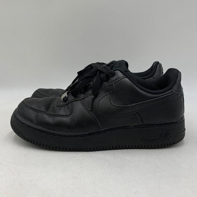 【現状渡し品】【メンズ/レディース】 NIKE ナイキ WMNS AIR FORCE 1 07 315115-038 ウィメンズ エア フォース 1 07 スニーカー 靴 160-260803-as-23-izu サイズ：25cm カラー：BLACK/BLACK 万代Net店