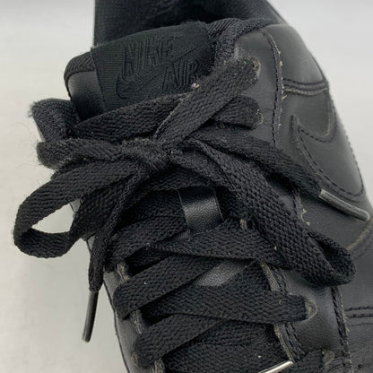 【現状渡し品】【メンズ/レディース】 NIKE ナイキ WMNS AIR FORCE 1 07 315115-038 ウィメンズ エア フォース 1 07 スニーカー 靴 160-260803-as-23-izu サイズ：25cm カラー：BLACK/BLACK 万代Net店