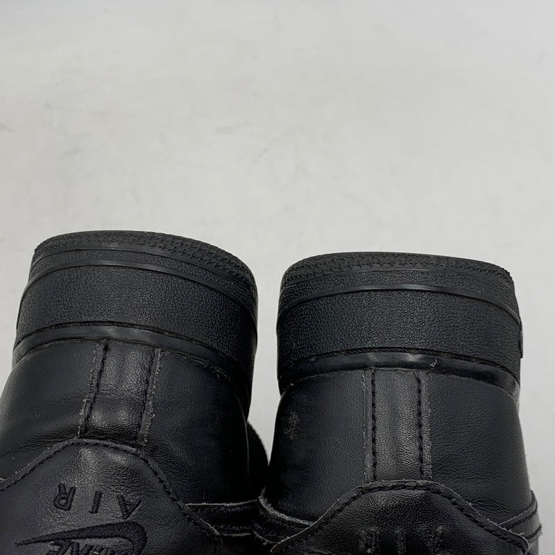 【現状渡し品】【メンズ/レディース】 NIKE ナイキ WMNS AIR FORCE 1 07 315115-038 ウィメンズ エア フォース 1 07 スニーカー 靴 160-260803-as-23-izu サイズ：25cm カラー：BLACK/BLACK 万代Net店