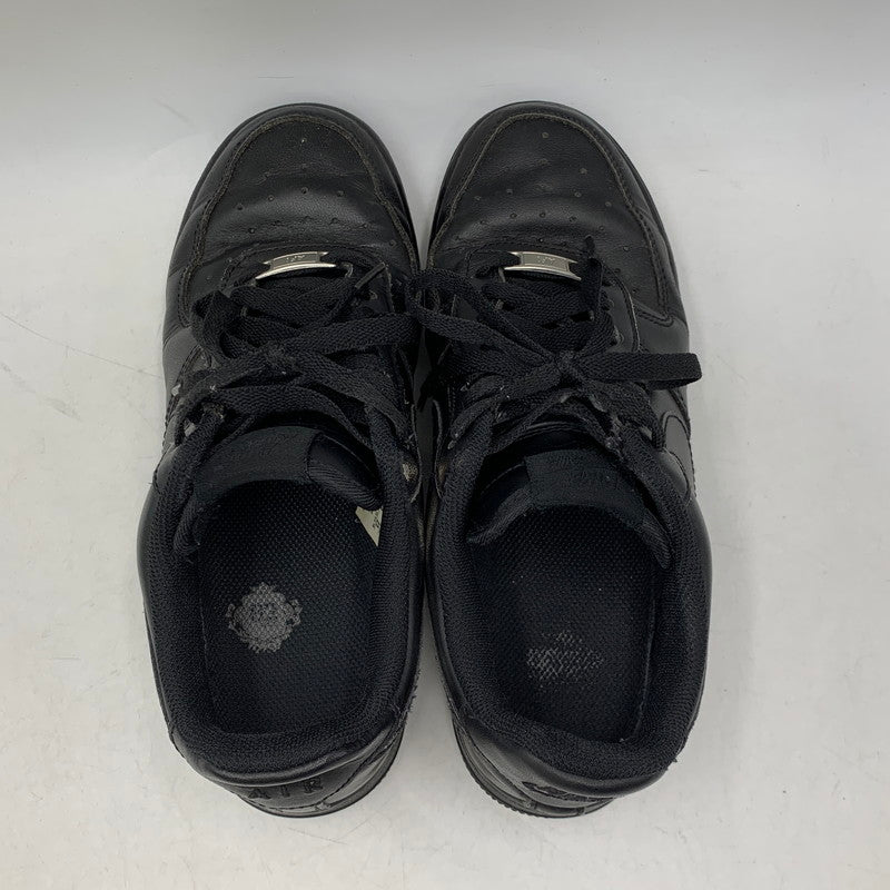 【現状渡し品】【メンズ/レディース】 NIKE ナイキ WMNS AIR FORCE 1 07 315115-038 ウィメンズ エア フォース 1 07 スニーカー 靴 160-260803-as-23-izu サイズ：25cm カラー：BLACK/BLACK 万代Net店
