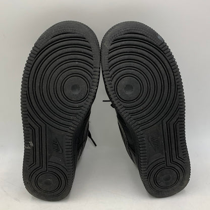 【現状渡し品】【メンズ/レディース】 NIKE ナイキ WMNS AIR FORCE 1 07 315115-038 ウィメンズ エア フォース 1 07 スニーカー 靴 160-260803-as-23-izu サイズ：25cm カラー：BLACK/BLACK 万代Net店