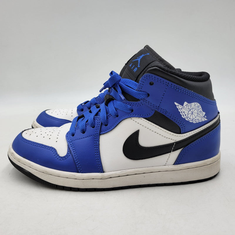 【中古品】【メンズ/レディース】 NIKE ナイキ AIR JORDAN 1 MID DQ8426-402 エア ジョーダン 1 ミッド スニーカー 靴 160-260801-as-04-izu サイズ：25cm カラー：GAME ROYAL/BLACK/WHITE 万代Net店