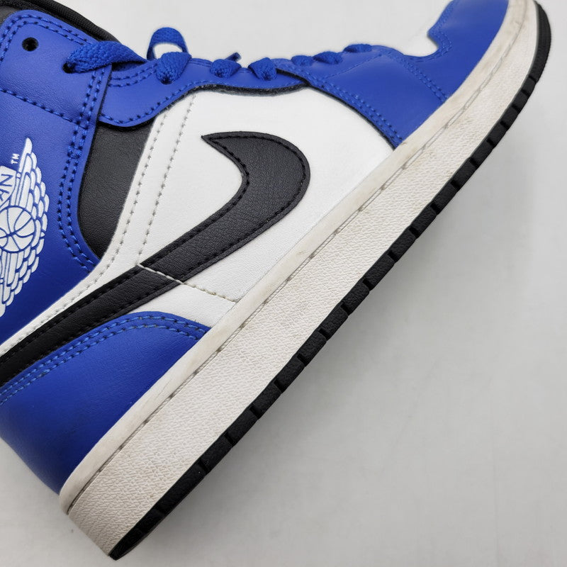 【中古品】【メンズ/レディース】 NIKE ナイキ AIR JORDAN 1 MID DQ8426-402 エア ジョーダン 1 ミッド スニーカー 靴 160-260801-as-04-izu サイズ：25cm カラー：GAME ROYAL/BLACK/WHITE 万代Net店