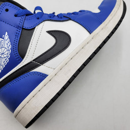 【中古品】【メンズ/レディース】 NIKE ナイキ AIR JORDAN 1 MID DQ8426-402 エア ジョーダン 1 ミッド スニーカー 靴 160-260801-as-04-izu サイズ：25cm カラー：GAME ROYAL/BLACK/WHITE 万代Net店