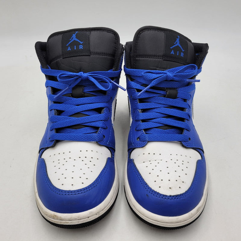 【中古品】【メンズ/レディース】 NIKE ナイキ AIR JORDAN 1 MID DQ8426-402 エア ジョーダン 1 ミッド スニーカー 靴 160-260801-as-04-izu サイズ：25cm カラー：GAME ROYAL/BLACK/WHITE 万代Net店