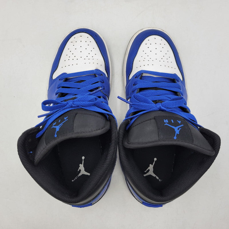 【中古品】【メンズ/レディース】 NIKE ナイキ AIR JORDAN 1 MID DQ8426-402 エア ジョーダン 1 ミッド スニーカー 靴 160-260801-as-04-izu サイズ：25cm カラー：GAME ROYAL/BLACK/WHITE 万代Net店