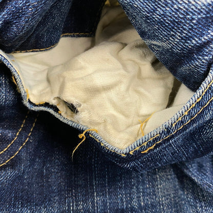 【現状渡し品】【メンズ】 THE FLAT HEAD ザフラットヘッド 3008 DENIM PANTS デニム パンツ ボトムス 156-260806-yn-09-izu サイズ：32 カラー：インディゴ 万代Net店