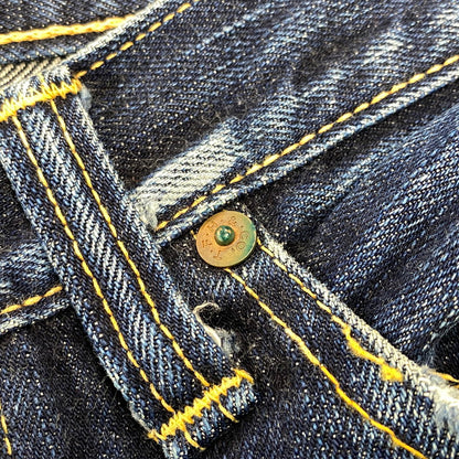 【現状渡し品】【メンズ】 THE FLAT HEAD ザフラットヘッド 3008 DENIM PANTS デニム パンツ ボトムス 156-260806-yn-09-izu サイズ：32 カラー：インディゴ 万代Net店