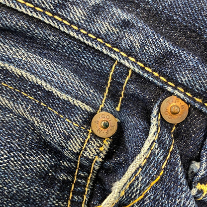 【現状渡し品】【メンズ】 THE FLAT HEAD ザフラットヘッド 3008 DENIM PANTS デニム パンツ ボトムス 156-260806-yn-09-izu サイズ：32 カラー：インディゴ 万代Net店