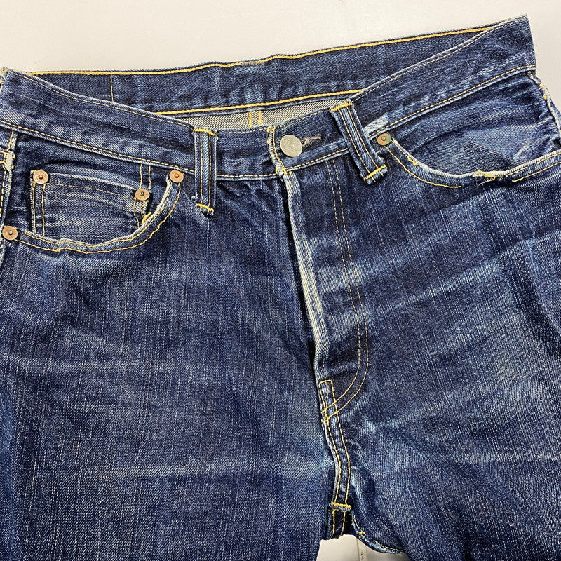 【現状渡し品】【メンズ】 THE FLAT HEAD ザフラットヘッド 3008 DENIM PANTS デニム パンツ ボトムス 156-260806-yn-09-izu サイズ：32 カラー：インディゴ 万代Net店