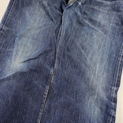 【現状渡し品】【メンズ】 THE FLAT HEAD ザフラットヘッド 3008 DENIM PANTS デニム パンツ ボトムス 156-260806-yn-09-izu サイズ：32 カラー：インディゴ 万代Net店