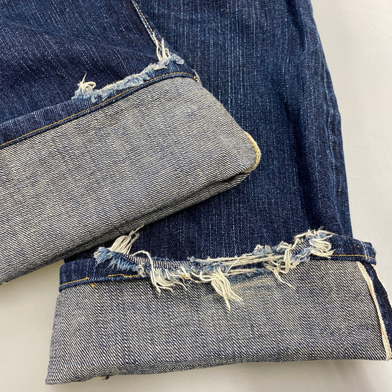 【現状渡し品】【メンズ】 THE FLAT HEAD ザフラットヘッド 3008 DENIM PANTS デニム パンツ ボトムス 156-260806-yn-09-izu サイズ：32 カラー：インディゴ 万代Net店