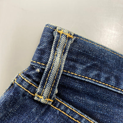 【現状渡し品】【メンズ】 THE FLAT HEAD ザフラットヘッド 3008 DENIM PANTS デニム パンツ ボトムス 156-260806-yn-09-izu サイズ：32 カラー：インディゴ 万代Net店