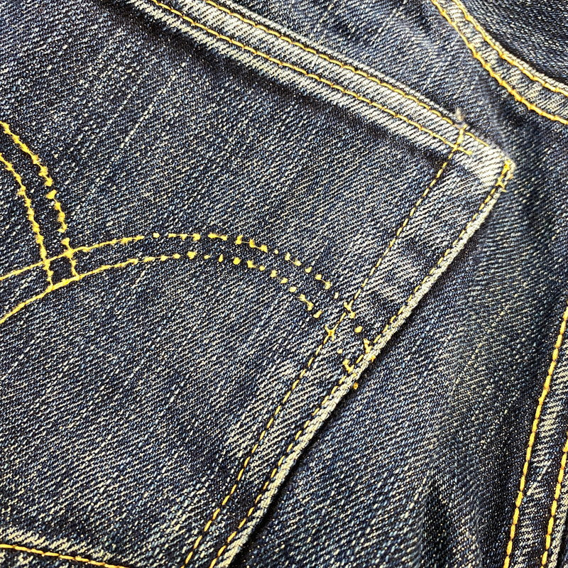 【現状渡し品】【メンズ】 THE FLAT HEAD ザフラットヘッド 3008 DENIM PANTS デニム パンツ ボトムス 156-260806-yn-09-izu サイズ：32 カラー：インディゴ 万代Net店