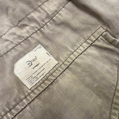 【現状渡し品】【メンズ】 WTAPS ダブルタップス MILITARY JACKET ミリタリージャケット アウター 142-260801-as-08-izu サイズ：L カラー：カーキ 万代Net店