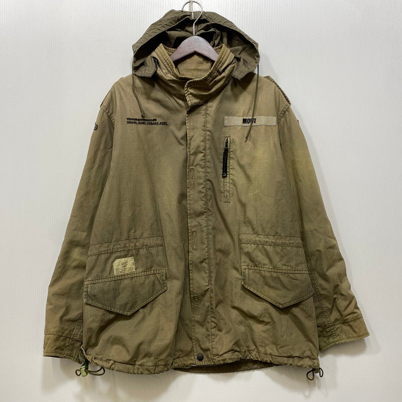 【現状渡し品】【メンズ】 WTAPS ダブルタップス MILITARY JACKET ミリタリージャケット アウター 142-260801-as-08-izu サイズ：L カラー：カーキ 万代Net店