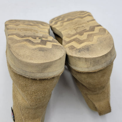 【中古品】【メンズ】 Danner ダナー CAMALLI WORK BOOTS ワークブーツ 靴 165-260803-as-33-izu サイズ：10 カラー：ベージュ 万代Net店