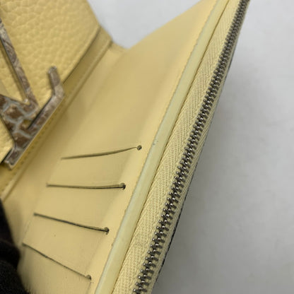 【中古品】【メンズ/レディース】 LOUIS VUITTON ルイ・ヴィトン ポルトフォイユ カプシーヌ コンパクト ウォレット 財布 179-260806-as-15-izu カラー：クリーム 万代Net店