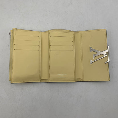 【中古品】【メンズ/レディース】 LOUIS VUITTON ルイ・ヴィトン ポルトフォイユ カプシーヌ コンパクト ウォレット 財布 179-260806-as-15-izu カラー：クリーム 万代Net店