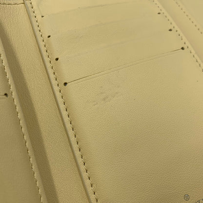 【中古品】【メンズ/レディース】 LOUIS VUITTON ルイ・ヴィトン ポルトフォイユ カプシーヌ コンパクト ウォレット 財布 179-260806-as-15-izu カラー：クリーム 万代Net店
