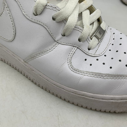 【中古品】【メンズ】 NIKE ナイキ AIR FORCE 1 MID 07 315123-111 エアフォース 1 ミッド 07 スニーカー 靴 160-260803-as-22-izu サイズ：28cm カラー：WHITE/WHITE 万代Net店
