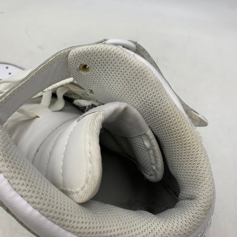 【中古品】【メンズ】 NIKE ナイキ AIR FORCE 1 MID 07 315123-111 エアフォース 1 ミッド 07 スニーカー 靴 160-260803-as-22-izu サイズ：28cm カラー：WHITE/WHITE 万代Net店