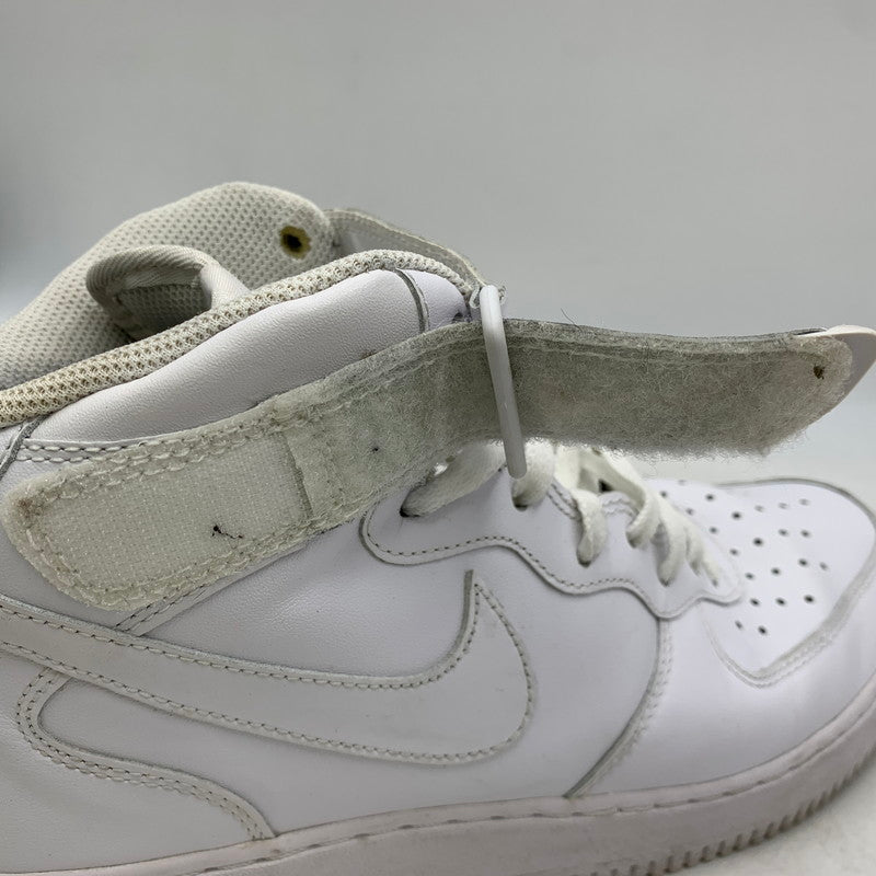 【中古品】【メンズ】 NIKE ナイキ AIR FORCE 1 MID 07 315123-111 エアフォース 1 ミッド 07 スニーカー 靴 160-260803-as-22-izu サイズ：28cm カラー：WHITE/WHITE 万代Net店