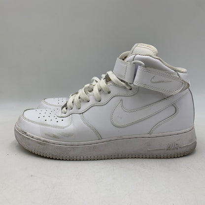 【中古品】【メンズ】 NIKE ナイキ AIR FORCE 1 MID 07 315123-111 エアフォース 1 ミッド 07 スニーカー 靴 160-260803-as-22-izu サイズ：28cm カラー：WHITE/WHITE 万代Net店