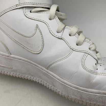 【中古品】【メンズ】 NIKE ナイキ AIR FORCE 1 MID 07 315123-111 エアフォース 1 ミッド 07 スニーカー 靴 160-260803-as-22-izu サイズ：28cm カラー：WHITE/WHITE 万代Net店