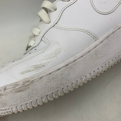【中古品】【メンズ】 NIKE ナイキ AIR FORCE 1 MID 07 315123-111 エアフォース 1 ミッド 07 スニーカー 靴 160-260803-as-22-izu サイズ：28cm カラー：WHITE/WHITE 万代Net店