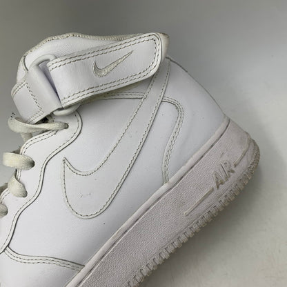 【中古品】【メンズ】 NIKE ナイキ AIR FORCE 1 MID 07 315123-111 エアフォース 1 ミッド 07 スニーカー 靴 160-260803-as-22-izu サイズ：28cm カラー：WHITE/WHITE 万代Net店