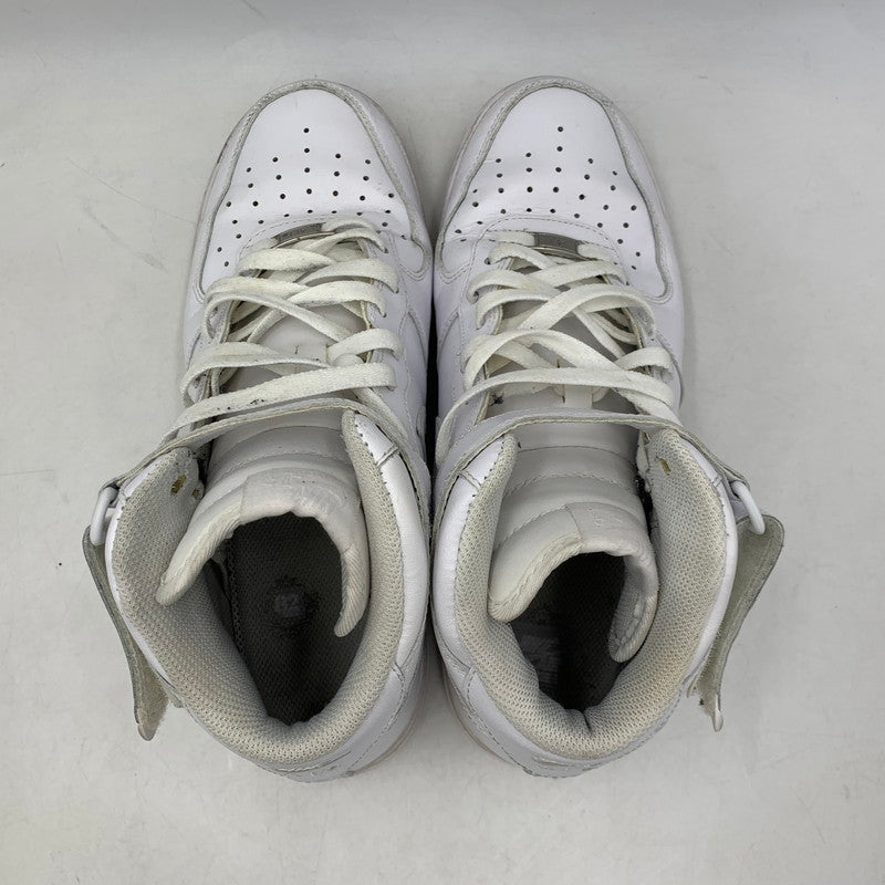 【中古品】【メンズ】 NIKE ナイキ AIR FORCE 1 MID 07 315123-111 エアフォース 1 ミッド 07 スニーカー 靴 160-260803-as-22-izu サイズ：28cm カラー：WHITE/WHITE 万代Net店