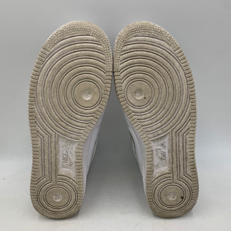 【中古品】【メンズ】 NIKE ナイキ AIR FORCE 1 MID 07 315123-111 エアフォース 1 ミッド 07 スニーカー 靴 160-260803-as-22-izu サイズ：28cm カラー：WHITE/WHITE 万代Net店
