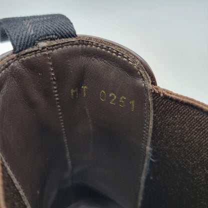 【中古品】【メンズ】 LOUIS VUITTON ルイ・ヴィトン SIDEGORE BOOTS サイドゴアブーツ シューズ 靴 179-260801-as-01-izu サイズ：8 カラー：ブラウン 万代Net店