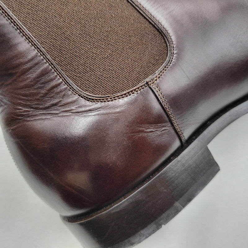 【中古品】【メンズ】 LOUIS VUITTON ルイ・ヴィトン SIDEGORE BOOTS サイドゴアブーツ シューズ 靴 179-260801-as-01-izu サイズ：8 カラー：ブラウン 万代Net店