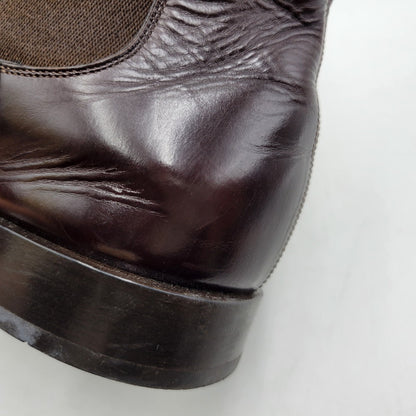 【中古品】【メンズ】 LOUIS VUITTON ルイ・ヴィトン SIDEGORE BOOTS サイドゴアブーツ シューズ 靴 179-260801-as-01-izu サイズ：8 カラー：ブラウン 万代Net店