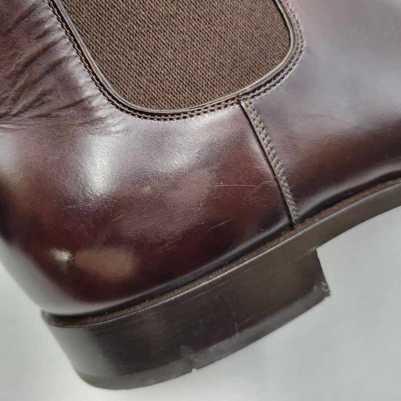 【中古品】【メンズ】 LOUIS VUITTON ルイ・ヴィトン SIDEGORE BOOTS サイドゴアブーツ シューズ 靴 179-260801-as-01-izu サイズ：8 カラー：ブラウン 万代Net店