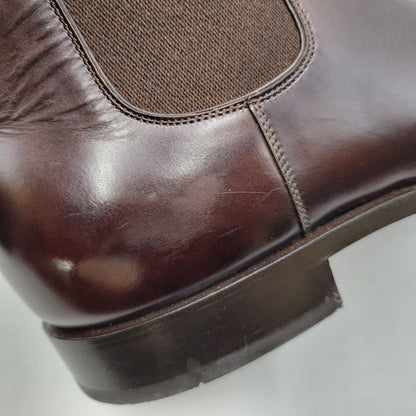 【中古品】【メンズ】 LOUIS VUITTON ルイ・ヴィトン SIDEGORE BOOTS サイドゴアブーツ シューズ 靴 179-260801-as-01-izu サイズ：8 カラー：ブラウン 万代Net店