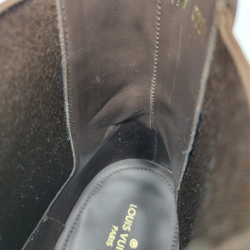 【中古品】【メンズ】 LOUIS VUITTON ルイ・ヴィトン SIDEGORE BOOTS サイドゴアブーツ シューズ 靴 179-260801-as-01-izu サイズ：8 カラー：ブラウン 万代Net店