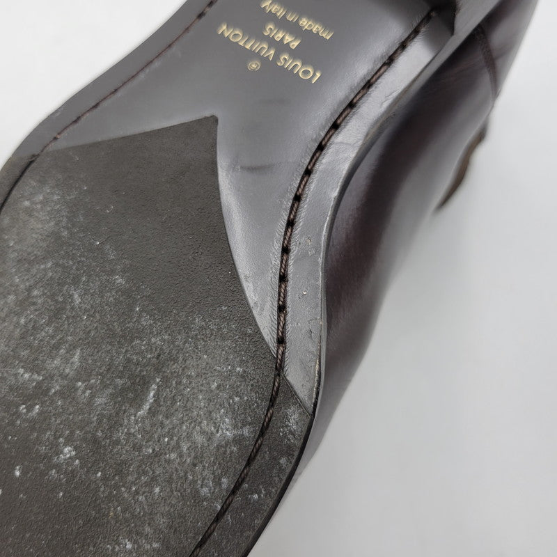 【中古品】【メンズ】 LOUIS VUITTON ルイ・ヴィトン SIDEGORE BOOTS サイドゴアブーツ シューズ 靴 179-260801-as-01-izu サイズ：8 カラー：ブラウン 万代Net店
