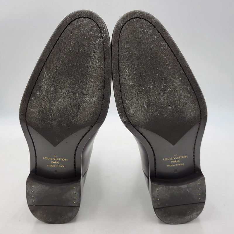 【中古品】【メンズ】 LOUIS VUITTON ルイ・ヴィトン SIDEGORE BOOTS サイドゴアブーツ シューズ 靴 179-260801-as-01-izu サイズ：8 カラー：ブラウン 万代Net店