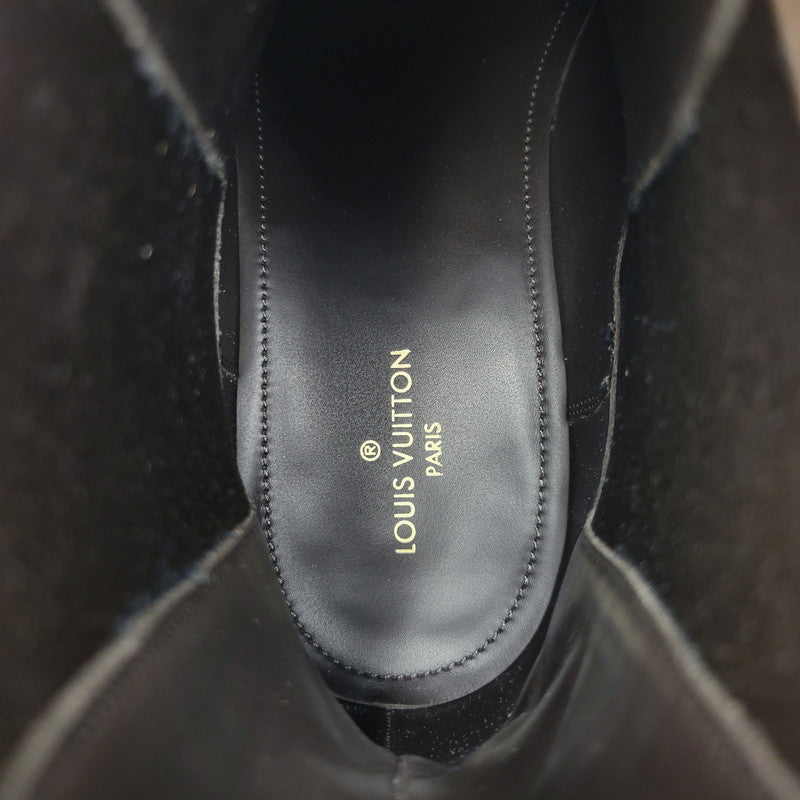 【中古品】【メンズ】 LOUIS VUITTON ルイ・ヴィトン SIDEGORE BOOTS サイドゴアブーツ シューズ 靴 179-260801-as-01-izu サイズ：8 カラー：ブラウン 万代Net店