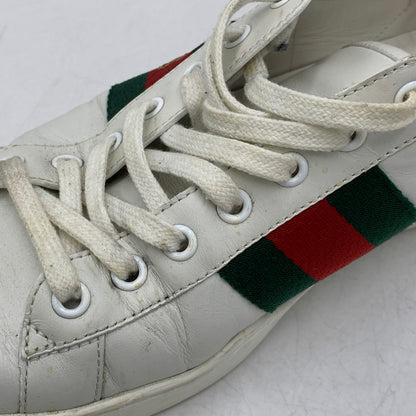 【現状渡し品】【メンズ】 GUCCI グッチ ACE BEE EMBROIDERED SNEAKERS 429446 エース ビー スニーカー 靴 183-260803-as-25-izu サイズ：9 カラー：ホワイト 万代Net店