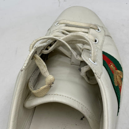 【現状渡し品】【メンズ】 GUCCI グッチ ACE BEE EMBROIDERED SNEAKERS 429446 エース ビー スニーカー 靴 183-260803-as-25-izu サイズ：9 カラー：ホワイト 万代Net店