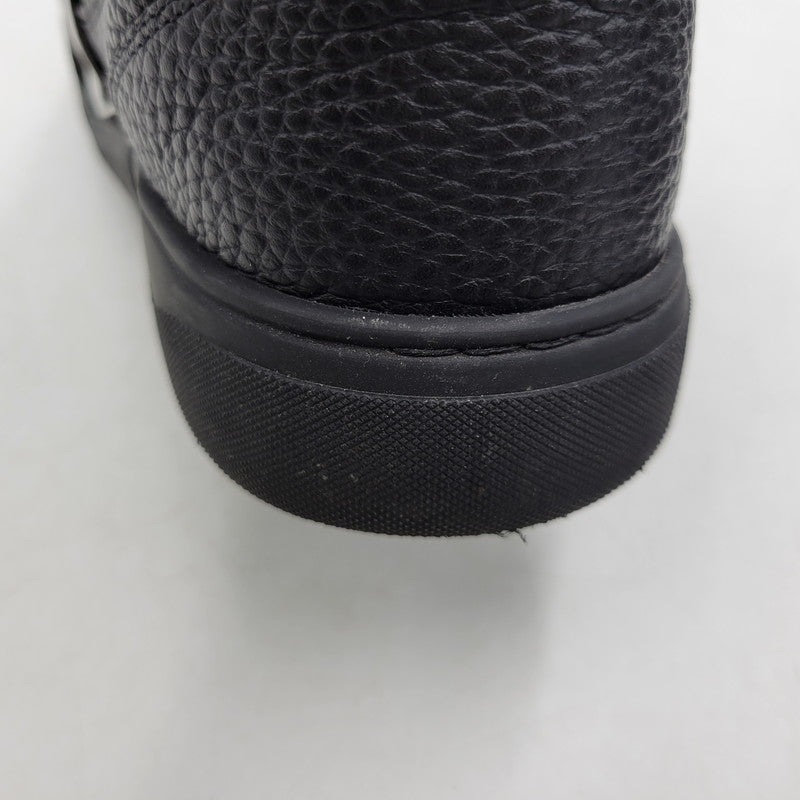 【中古品】【メンズ】 Valentino Garavani ヴァレンティノ・ガラヴァーニ VLTN ALLOVER PRINT HI CUT SNEAKERS TVE03Y2 オールオーバープリント ハイカット スニーカー 靴 183-260801-as-06-izu サイズ：43 カラー：ブラック 万代Net店