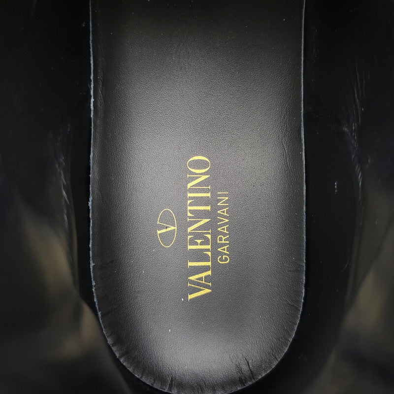 【中古品】【メンズ】 Valentino Garavani ヴァレンティノ・ガラヴァーニ VLTN ALLOVER PRINT HI CUT SNEAKERS TVE03Y2 オールオーバープリント ハイカット スニーカー 靴 183-260801-as-06-izu サイズ：43 カラー：ブラック 万代Net店